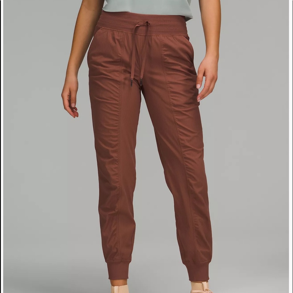 Plum colored Lululemon Dance Jogger size 6